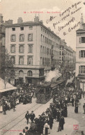 St étienne * 1904 * Train Tram Tramway * Rue Gambetta - Saint Etienne