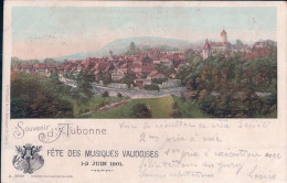 Souvenir D'Aubonne VD, Fête Des Musiques Vaudoises 1901 (20165) - Aubonne