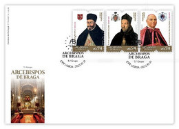 Portugal & FDC Archbishops Of Braga, IV Group 2022 (828996) - FDC