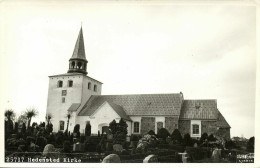 Denmark, HEDENSTED, Kirke, Church (1950s) Stjerne RPPC Postcard - Denemarken