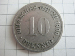 Germany 10 Pfennig 1900 D - 10 Pfennig