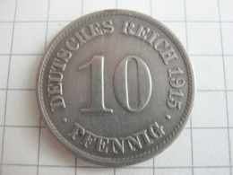 Germany 10 Pfennig 1915 A - 10 Pfennig