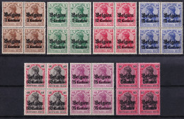 Belgica, 1914 Y&T. 178 / 201 - OC1/25 Generaal Gouvernement