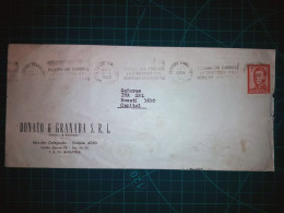 ARGENTINE; Enveloppe De « Donato & Granada S.R.L. » Circulez Avec Une Banderole Parlante « Écrivez L'adresse Et L'expédi - Usati