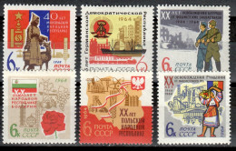 USSR : 2828-33  – MNH ** (1964) – Pays De L’Est - Ungebraucht