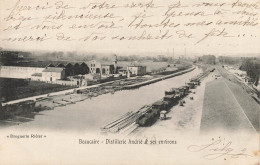 Beaucaire * 1904 * La Distillerie ANDRIE Et Ses Environs * Usine Industrie Distillerie Andrié Trains Wagons - Beaucaire