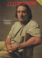 Zeit Magazine Germany 1991-29 Robert De Niro  - Sin Clasificación