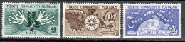 TURKEY 1212-14  MNH ** NATO 1954 - Neufs