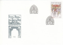 FDC CZECH REPUBLIC 759 - Eglises Et Cathédrales