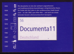 DEUTSCHLAND BLOCK 58 POSTFRISCH(MINT) 11. DOCUMENTA KASSEL 2002 - Sonstige & Ohne Zuordnung