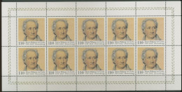 Bund 1999 250. Geb. Johann Wolfgang Von Goethe 2073 K Postfrisch (C15413) - Sonstige & Ohne Zuordnung