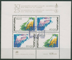 Portugal 1978 Schutz Der Menschenrechte Block 24 Gestempelt (C91068) - Blocks & Sheetlets