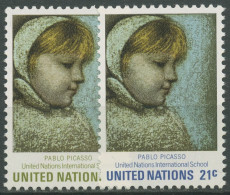 UNO New York 1971 Internationale Schule Pablo Picasso Gemälde 240/41 Postfrisch - Nuevos