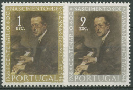 Portugal 1969 Komponist Pianist José Vianna Da Motta 1082/83 Postfrisch - Nuevos