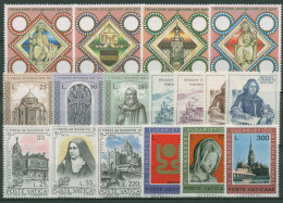 Vatikan 1973 Jahrgang Komplett (615/31) Postfrisch (SG99207) - Annate Complete