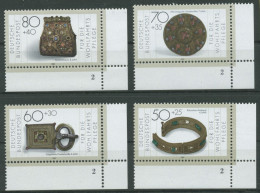 Bund 1987 Schmiedekunst Formnummer 1333/36 Ecke 4 FN 2 Postfrisch (E1604) - Unused Stamps