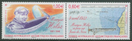 Franz. Antarktis 2012 Flugzeug Landung Von Maryse Hilsz 791/92 ZD Postfrisch - Unused Stamps