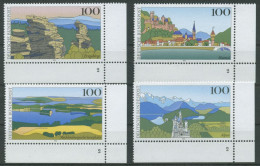 Bund 1994 Landschaften Alpen Formnummer 1742/45 Ecke 4 FN 2 Postfrisch (E2267) - Unused Stamps