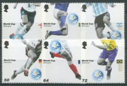 Großbritannien 2006 Fußball-WM In Deutschland Weltmeister 2408/13 Postfrisch - Ongebruikt