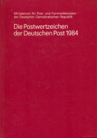 DDR Jahrbuch 1984 Mit Allen Marken, GA Postfrisch Und Schwarzdruck (XL9590) - Ungebraucht