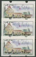 Israel ATM 1994 Nazareth Satz 3 Werte (ohne Phosphor) ATM 13.1 X S3 Postfrisch - Automatenmarken (Frama)