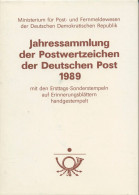 DDR Jahressammlung 1989 Gestempelt Komplett Wie Verausgabt (XL70791) - Neufs