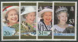 Pitcairn 1996 70. Geburtstag Königin Elisabeth II. 475/78 Postfrisch - Pitcairn Islands