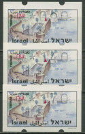 Israel ATM 1994 Tiberias Automat 035, Satz 3 Werte, ATM 15.2 X S2 Postfrisch - Viñetas De Franqueo (Frama)