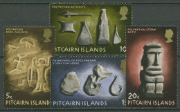 Pitcairn 1971 Funde Aus Dem 6. Jahrhundert Felszeichnung 119/22 Mit Falz - Islas De Pitcairn