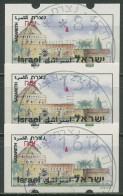 Israel ATM 1994 Nazareth Satz 3 Werte (ohne Phosphor) ATM 13.1 X S1 Gestempelt - Affrancature Meccaniche/Frama