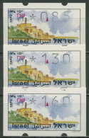 Israel ATM 1994 Jaffa Automat 033, Satz 3 Werte, ATM 16.2 X S1 Postfrisch - Affrancature Meccaniche/Frama