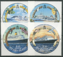 Pitcairn 2001 Kreuzfahrtschiffe Bremen Europa 576/79 Postfrisch - Pitcairninsel