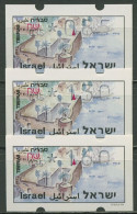 Israel ATM 1994 Tiberias Automat 035, Satz 3 Werte, ATM 15.2 X S1 Postfrisch - Frankeervignetten (Frama)