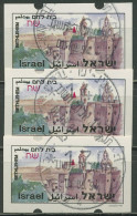 Israel ATM 1994 Bethlehem Satz 3 Werte (ohne Phosphor) ATM 11.1 X S3 Gestempelt - Affrancature Meccaniche/Frama