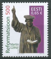 Estland 2017 Reformation Martin Luther 893 Postfrisch - Estonia