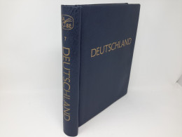 KABE ATLAS Klemmbinder Blau Aufschrift DEUTSCHLAND 7 Gebraucht (Z3170) - Encuadernaciones Solas