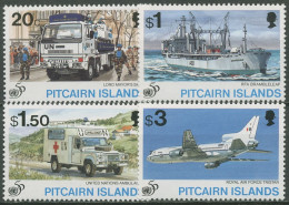 Pitcairn 1995 50 Jahre Vereinte Nationen UNO Fahrzeuge 465/68 Postfrisch - Pitcairninsel