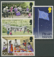 Pitcairn 1972 Inselleben Schule Einkaufen Kinder Im Park 123/26 Postfrisch - Islas De Pitcairn