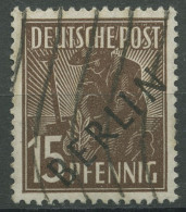 Berlin 1948 Schwarzaufdruck 6 Mit Wellenstempel (R80821) - Oblitérés