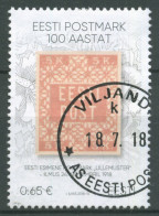 Estland 2018 100 Jahre Briefmarken 924 Gestempelt - Estonie