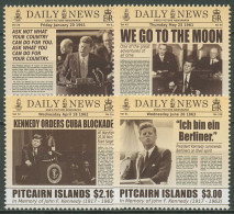 Pitcairn 2013 50. Todestag Von John F. Kennedy 890/93 Postfrisch - Pitcairneilanden
