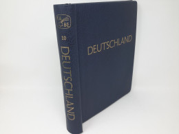 KABE ATLAS Klemmbinder Blau Aufschrift DEUTSCHLAND 10 Gebraucht (Z3173) - Raccoglitori Vuoti