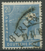 Berlin 1948 Schwarzaufdruck 8 Gestempelt, Kl. Zahnfehler (R80825) - Used Stamps