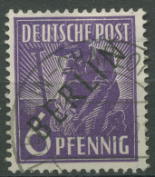 Berlin 1948 Schwarzaufdruck 2 Gestempelt Geprüft, Dünne Stelle (R80817) - Used Stamps