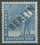 Berlin 1948 Schwarzaufdruck 8 Postfrisch Geprüft, Kl. Fleck Rückseitig (R80823) - Ungebraucht