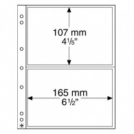 Leuchtturm Münzhüllen NUMIS, 2er Einteilung (10er Pack) 338575 Neu - Materiale