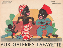 AUX GALERIES LAFAYETTE * 9 Publicités Illustrateur Silvestre * Exposition Coloniale Vincennes 1931 éthnique Ethno Ethnic - Reclame