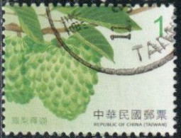 Taïwan 2016 Yv. N°3753 - Atemoya - Oblitéré - Used Stamps