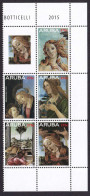 323 ARUBA 2015 - Y&T 842/46 - Peinture De Sandro Bottichelli - Neuf ** (MNH) Sans Charniere - Curaçao, Antilles Neérlandaises, Aruba