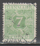 Danimarca 1927 - Segnatasse 7 O. - Impuestos